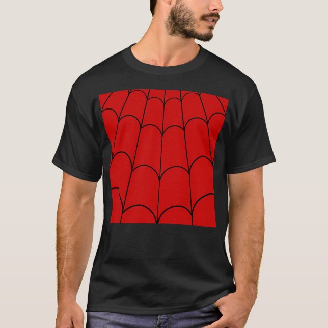 Spider Web - Red T-Shirt (Front)