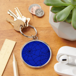 Spider Web, Spider Net, Cobweb, Spider, Insect Key Ring