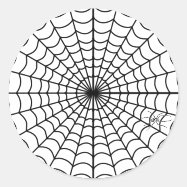 Spider web sticker (Front)