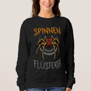 Spider Web Tarantula Terraristics Accessories Sweatshirt