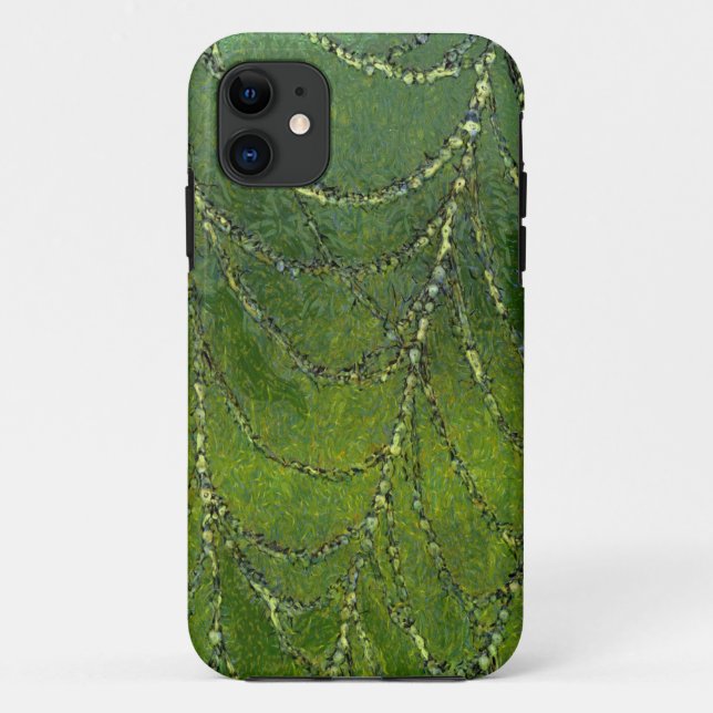 Spider Web With Dew Droplets Abstract Art Case-Mate iPhone Case (Back)