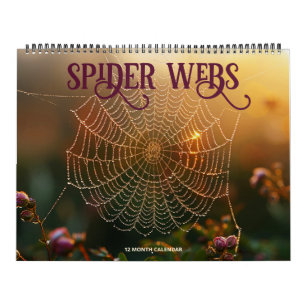 Spider Webs Calendar