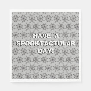 Spider Webs Pattern Paper Napkins