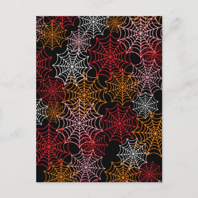 Spider Webs Postcard (Front)