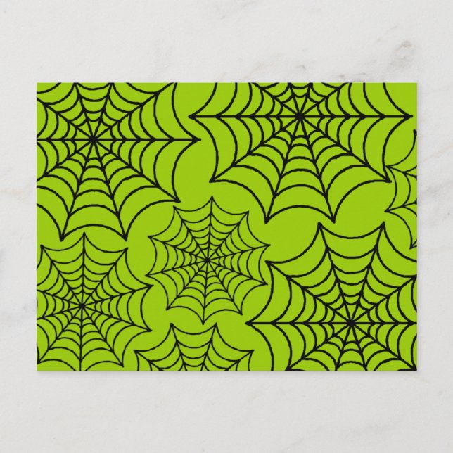 Spider Webs Postcard (Front)