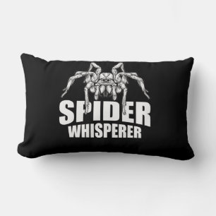 Spider Whisperer Halloween Tarantula Spider Gift Lumbar Cushion