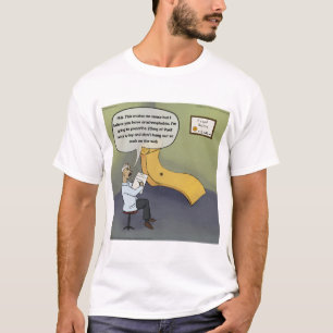 Spider With Arachnophobia Funny Comic T-Shirt