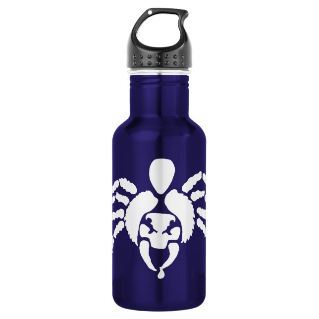Spider With Venom on Fang 532 Ml Water Bottle (Front)