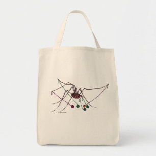 Spider with Yarn Tote Bag