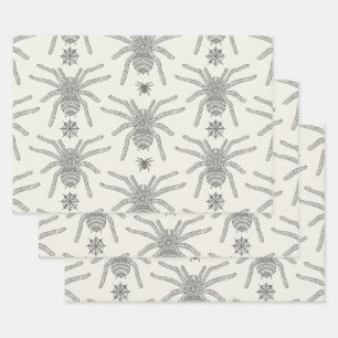 Spider Wrapping Paper Sheet