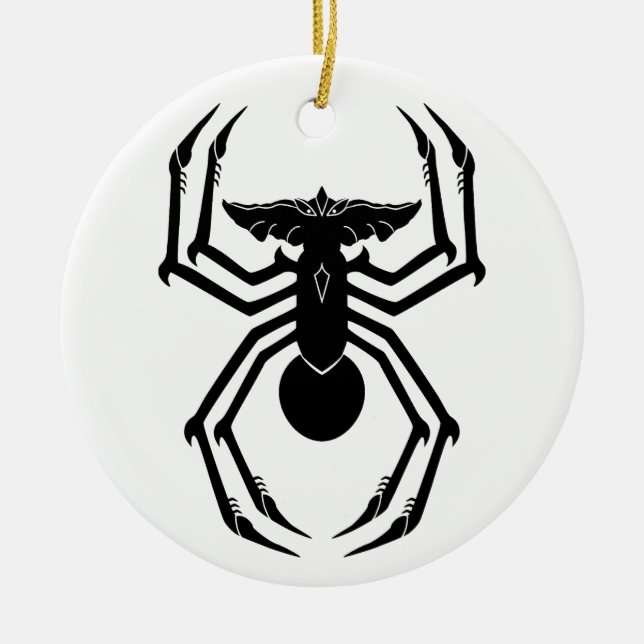 SpiderGremlin Ceramic Ornament (Front)