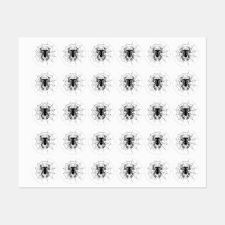 SpiderGremlin's Web Custom-Cut Vinyl Stickers