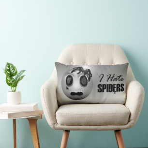 Spidermoji Rectangle Cushion