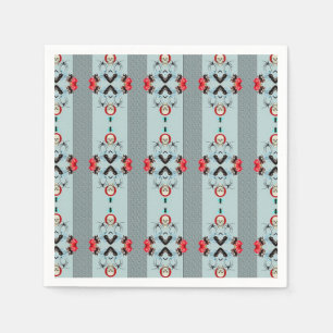 Spiders and Skulls Napkin