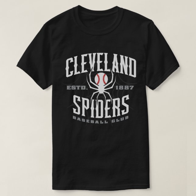 Spiders Baseball T-Shirt (Design Front)