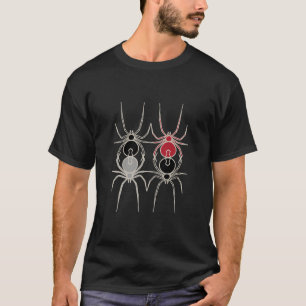 Spiders - Bat Black and Bone White T-Shirt
