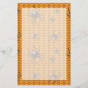 Spiders on Parade Stationery