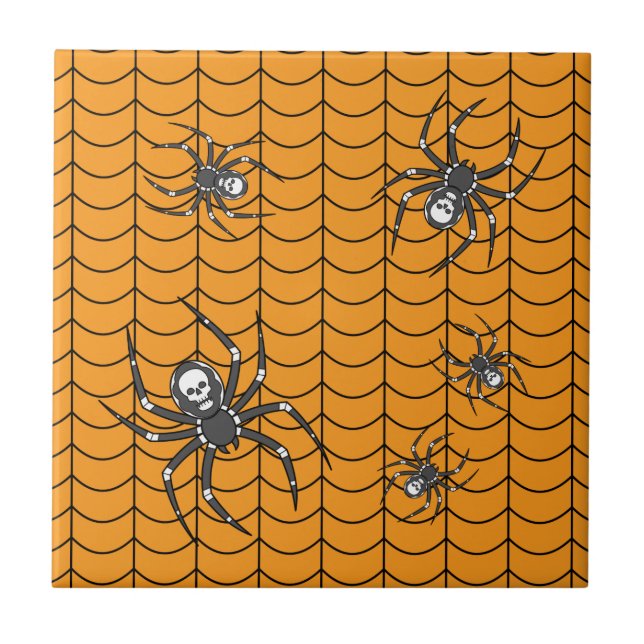 Spiders on Parade Tile (Front)