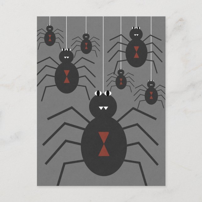 Spiders Postcard (Front)
