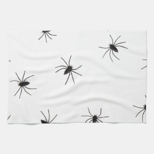spiders tea towel