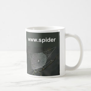 Spider's web mug