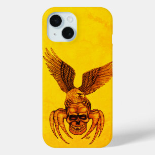 Spiderskull with Eagle iPhone 15 Case