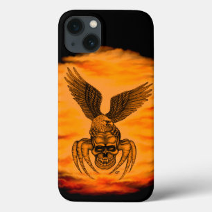 Spiderskull with Eagle iPhone 13 Case