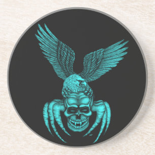 Spiderskull with Eagle Coaster