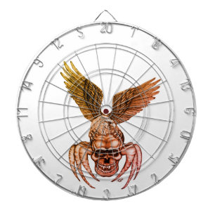 Spiderskull with Eagle Dartboard