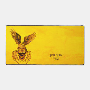 Spiderskull with Eagle Desk Mat