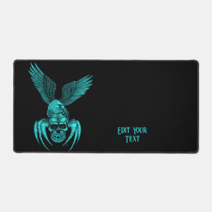 Spiderskull with Eagle Desk Mat