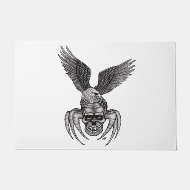 Spiderskull with Eagle Doormat (Front)