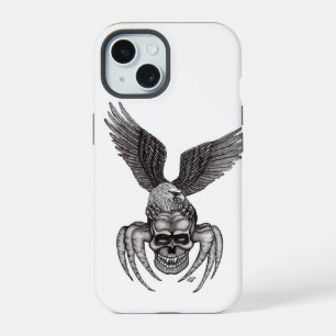 Spiderskull with Eagle iPhone 15 Case