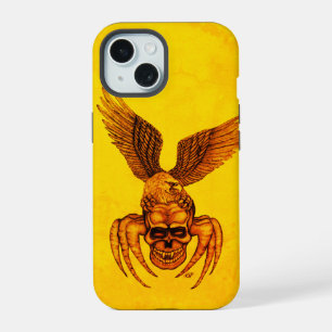 Spiderskull with Eagle iPhone 15 Case