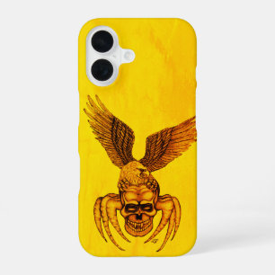 Spiderskull with Eagle iPhone 16 Case