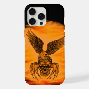 Spiderskull with Eagle iPhone 15 Pro Max Case