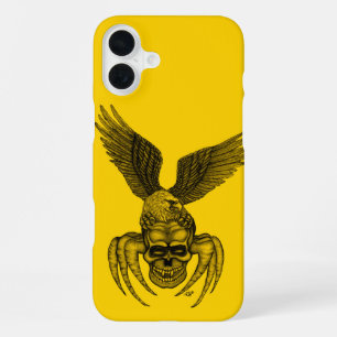 Spiderskull with Eagle iPhone 16 Plus Case