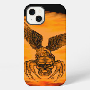 Spiderskull with Eagle iPhone 13 Case