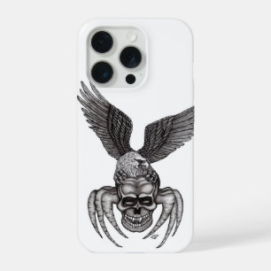 Spiderskull with Eagle iPhone 15 Pro Case