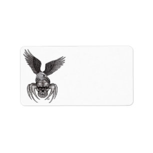Spiderskull with Eagle Label