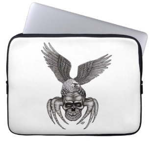 Spiderskull with Eagle Laptop Sleeve