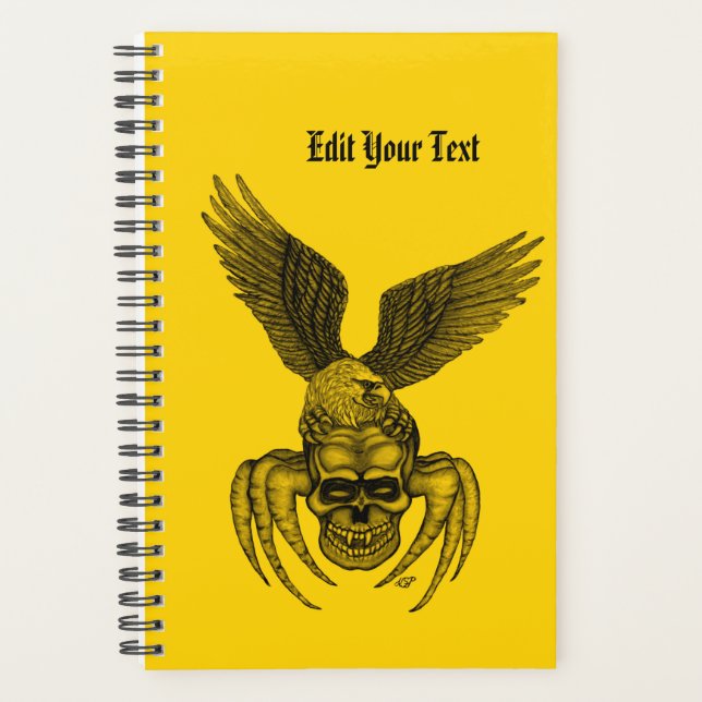 Spiderskull with Eagle Planner (Front)