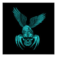 Spiderskull with Eagle