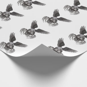 Spiderskull with Eagle Wrapping Paper