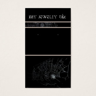 Spiderweb Earring Cards