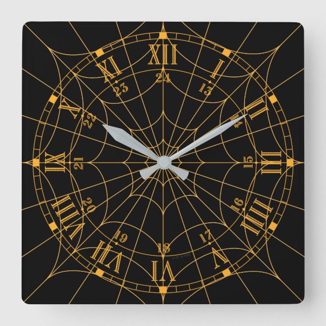 Spiderweb Wall Clock (Front)