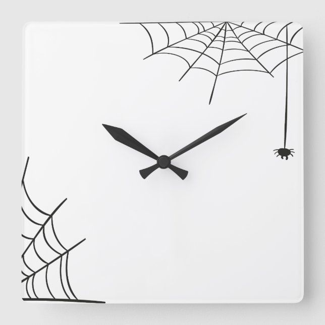 Spiderweb Wall Clock (Front)