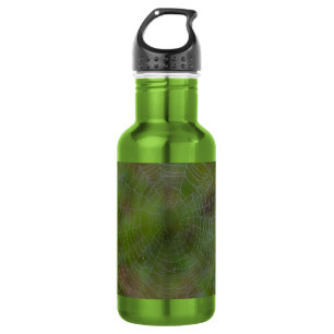 Spiderweb With Droplets Stainless Steel Water Bott 532 Ml Water Bottle