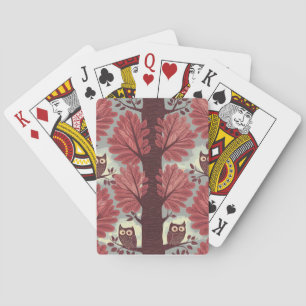 Spielkarten Eule Playing Cards