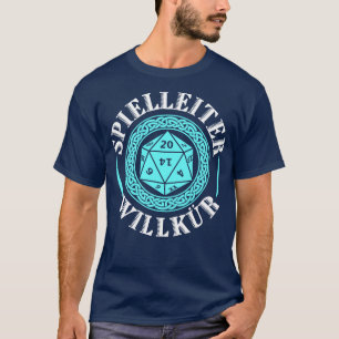 Spielleiter Willkr Rpg Pen Paper Rollenspiel T-Shirt